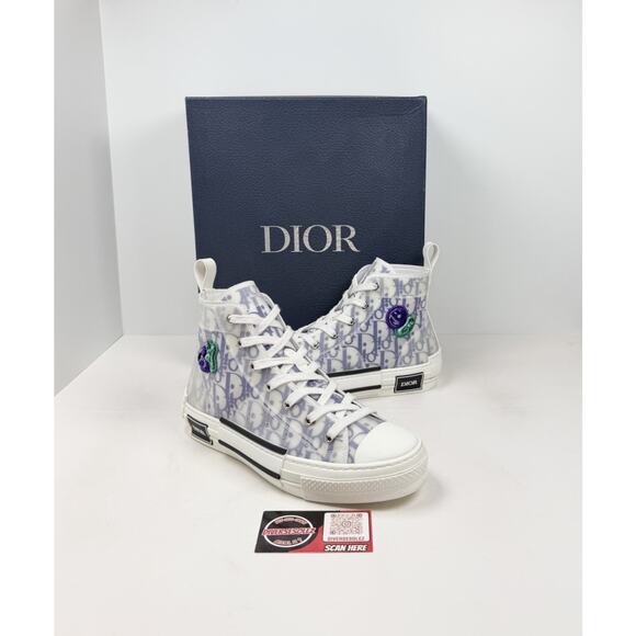 Size 40EU/7US - Dior B23 High x Kenny Scharf Purple? Worn 1X/Retail $1.4K main image 9